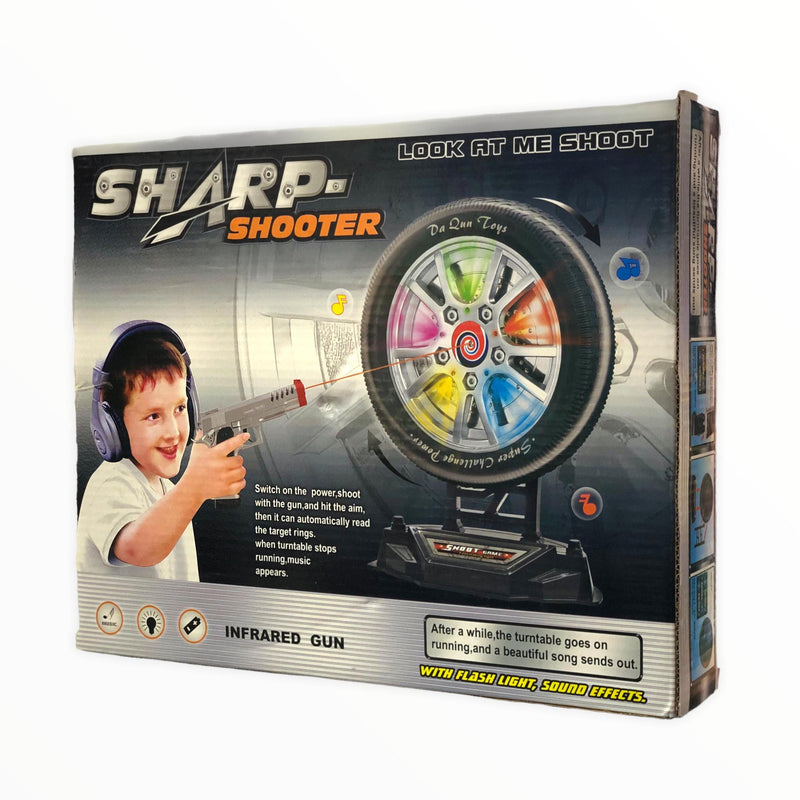 Sharp Shooter Laser Target Gun - TGHT - Planet Junior
