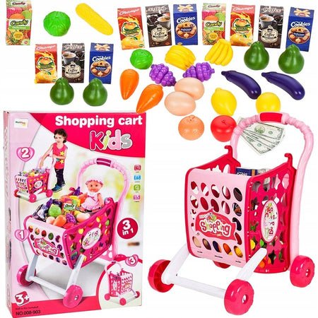 Shopping Cart with Accessories - HFT903A - Planet Junior