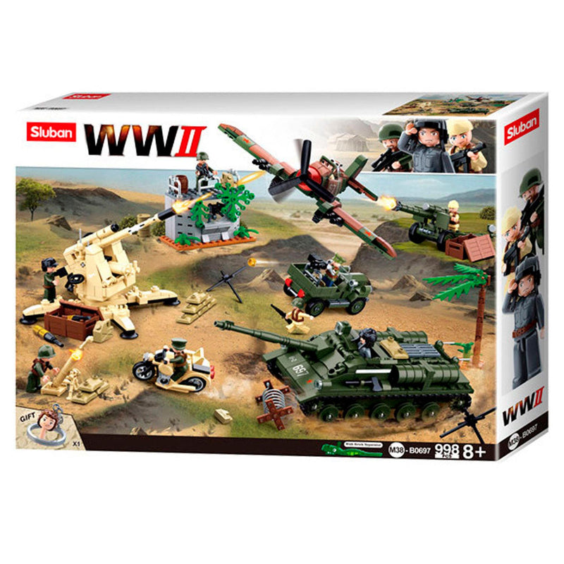 Sluban World War II Lego Set - M38B0697 - Planet Junior