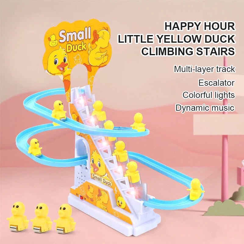 Small Duck Climbing Stairs Toy For Kids - MT668 - Planet Junior