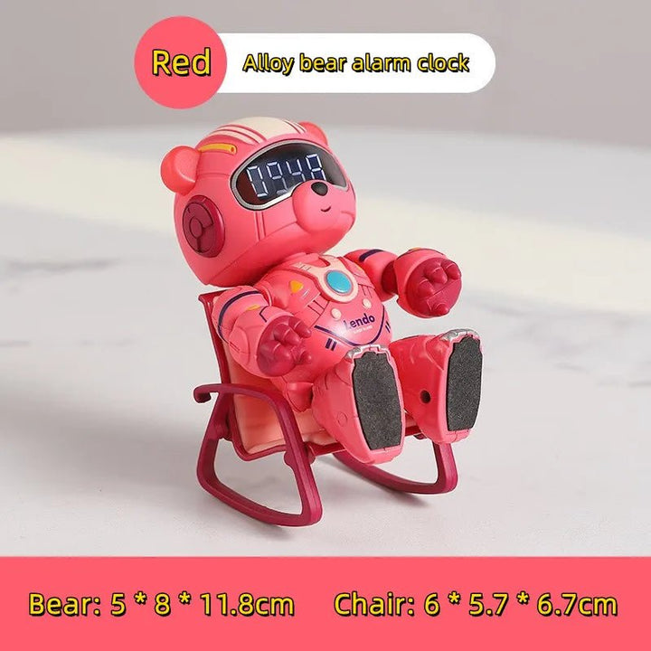 Smart Robot Bear Child Alarm Clock - MY66-Q1204D - Planet Junior