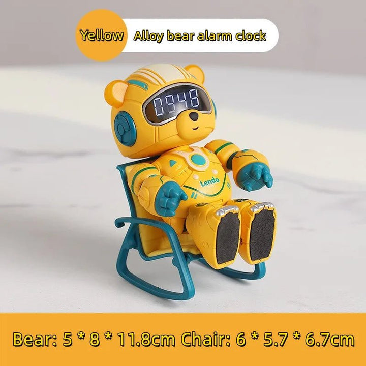 Smart Robot Bear Child Alarm Clock - MY66-Q1204D - Planet Junior