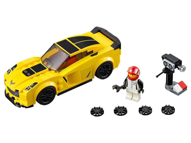 Speed Champions Chevrolet Corvette Z06 Lego Blocks - ST17271 - Planet Junior