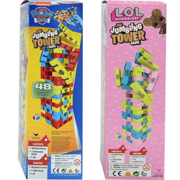 Spin Master Jumbling Tower Assorted - 6045842 - Planet Junior