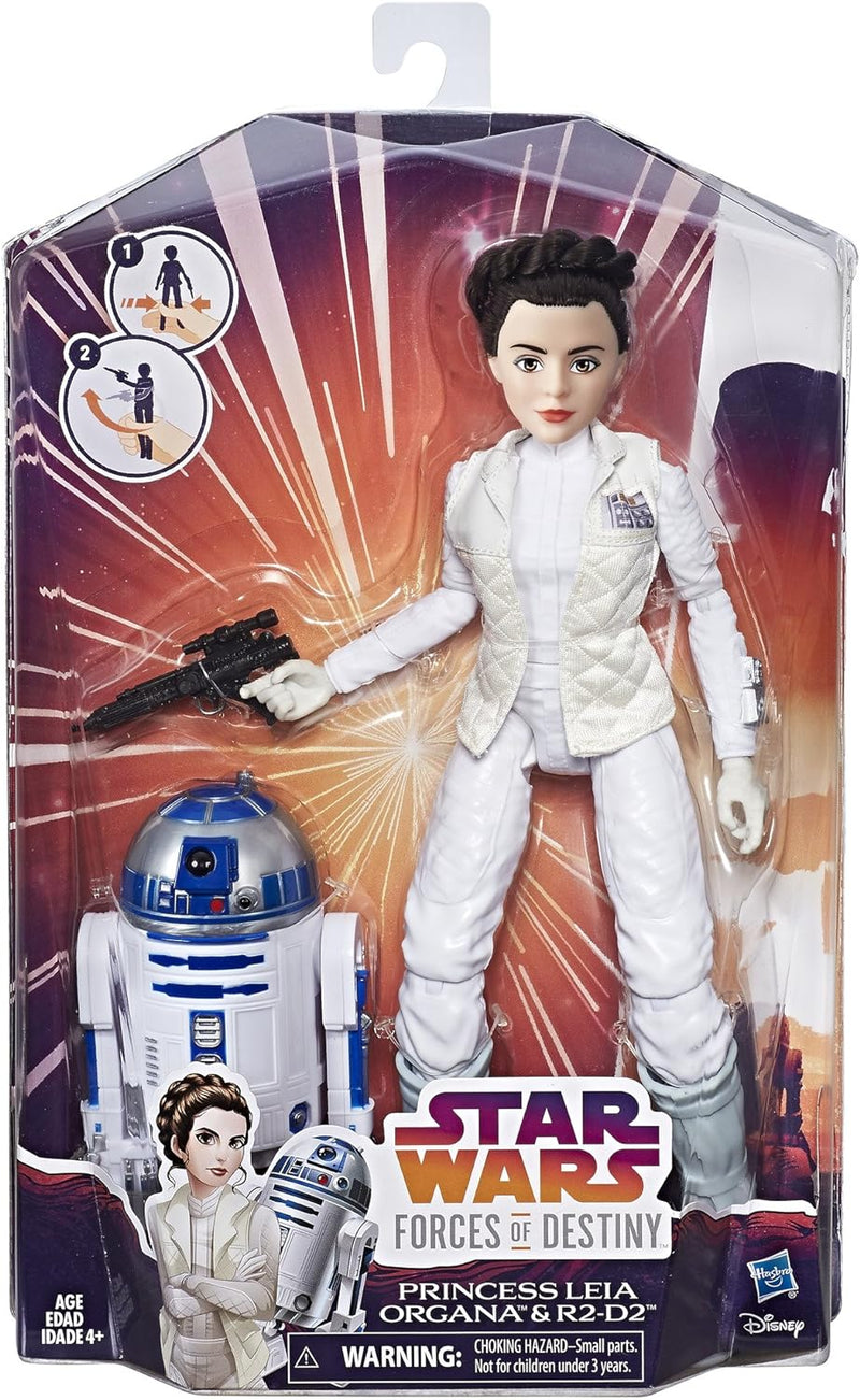 Star Wars Forces of Destiny Princess Leia Organa & R2-D2 Adventure Set - C1629/C1627 - Planet Junior