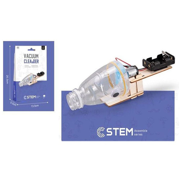 STEM DIY Simple Mini Vacuum Cleaner Scientific Kit - ET-2036CH - Planet Junior