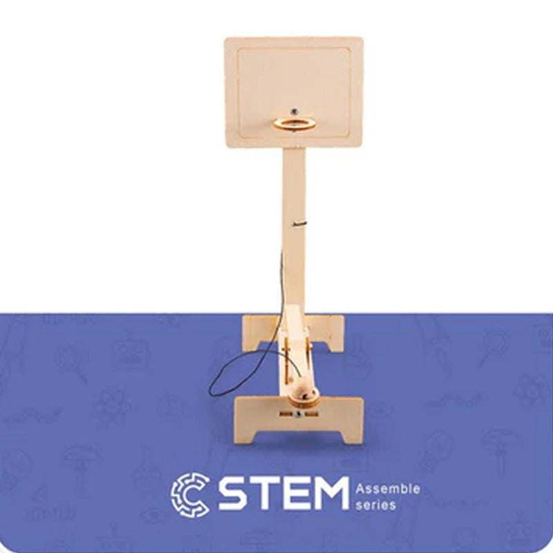 STEM DIY Wooden Shooting Machine Scientific Kit - ET-2037CH - Planet Junior