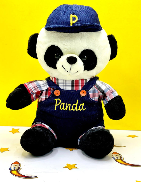 Stuffed Panda With Cap - RSXM2 - Planet Junior