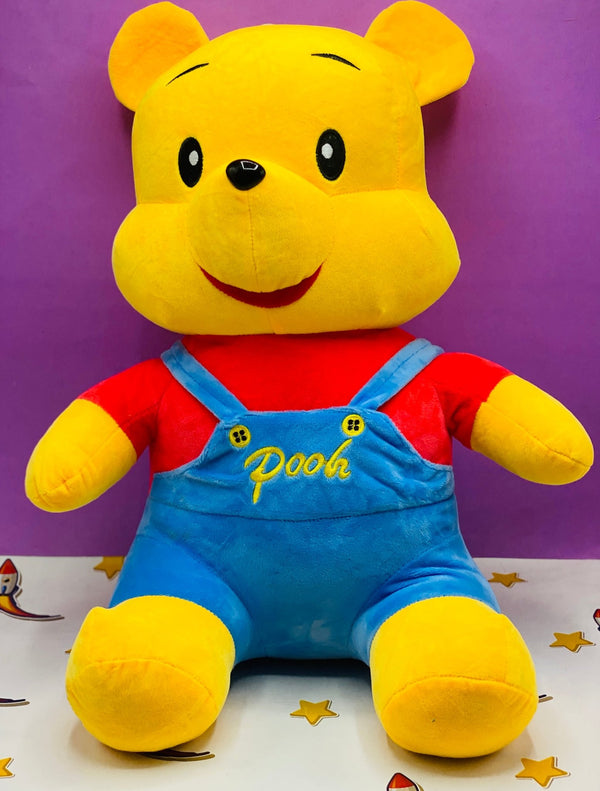 Stuffed Pooh In Blue Jacket Large - RS28893 - Planet Junior