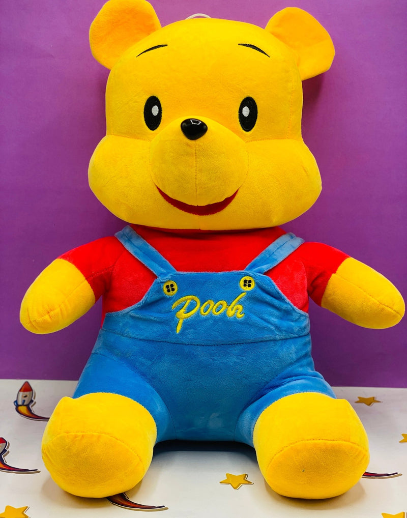 Stuffed Pooh In Blue Jacket Large - RS28893 - Planet Junior