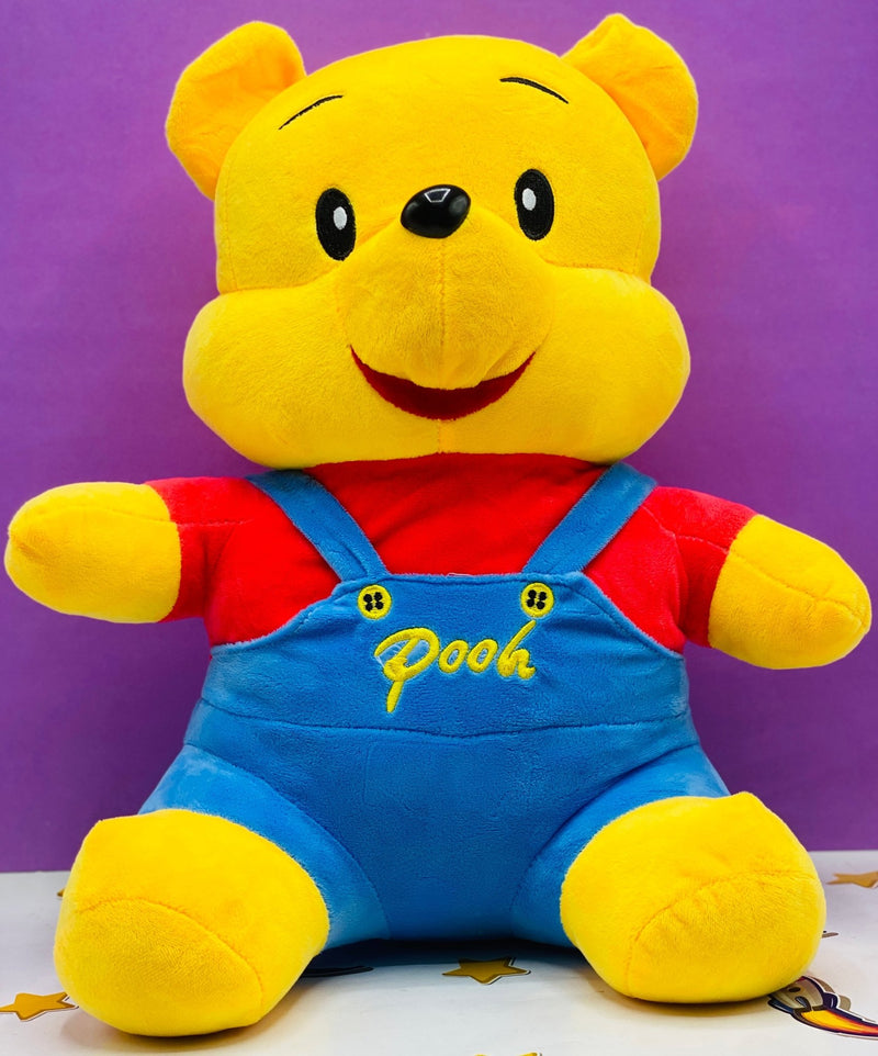 Stuffed Pooh In Blue Jacket Small - RS28892 - Planet Junior