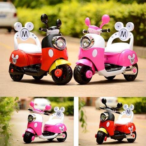 Stylish Mickey/Minnie Rechargeable Adventure Scooter - LC2789 - Planet Junior