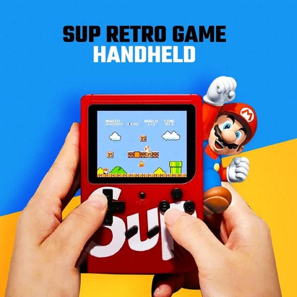 SUP Mini Game Box | with Remote Controller & 400 Retro Games - AT001 - Planet Junior