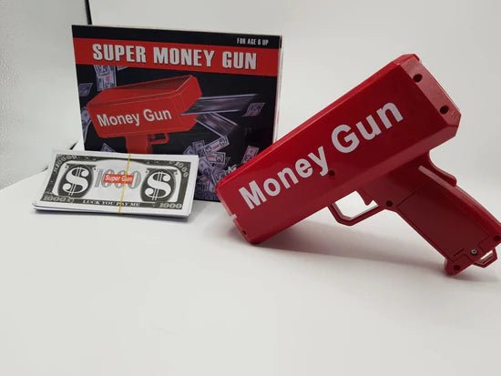 Super Cash Money Gun With 100 Pcs - ZZT2018 - Planet Junior