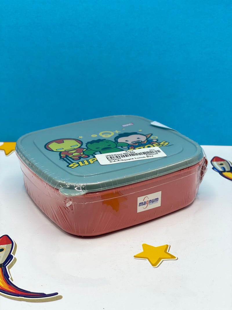 Super Heroes Lunch Box - MGSW304 - Planet Junior