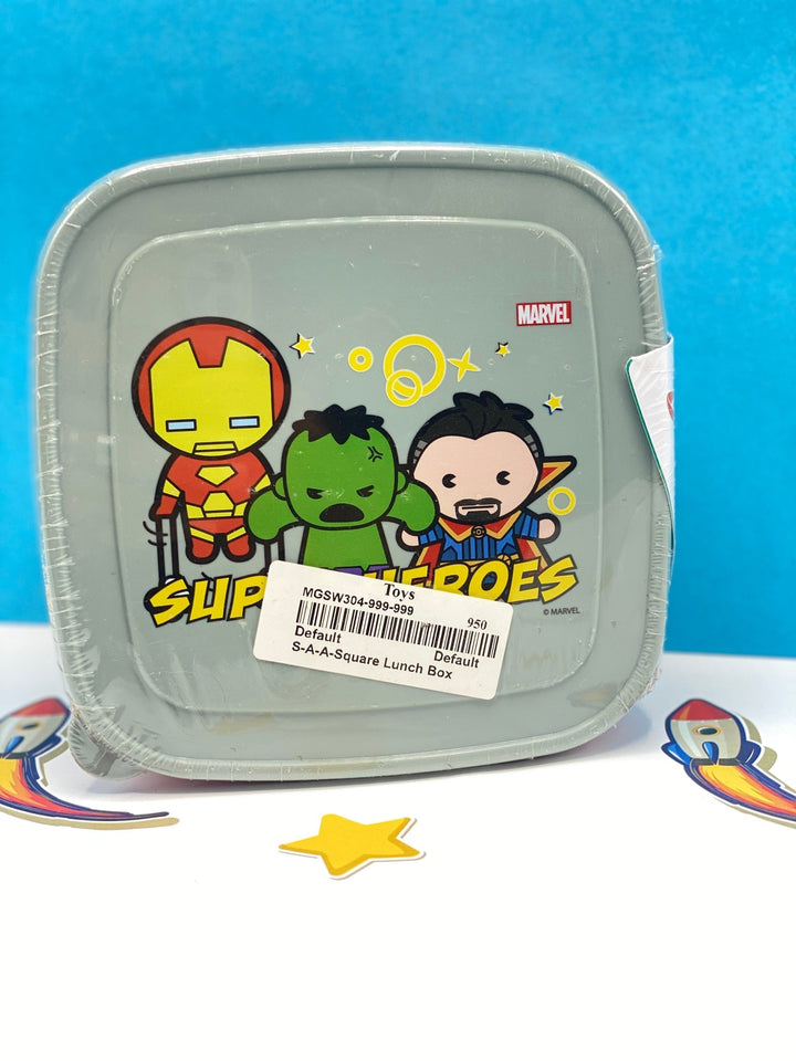 Super Heroes Lunch Box - MGSW304 - Planet Junior