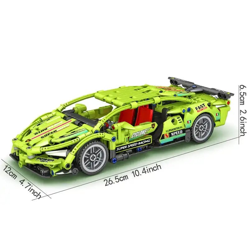 Technological Sports Car Lego Blocks | 448 Pcs - T3007 - Planet Junior