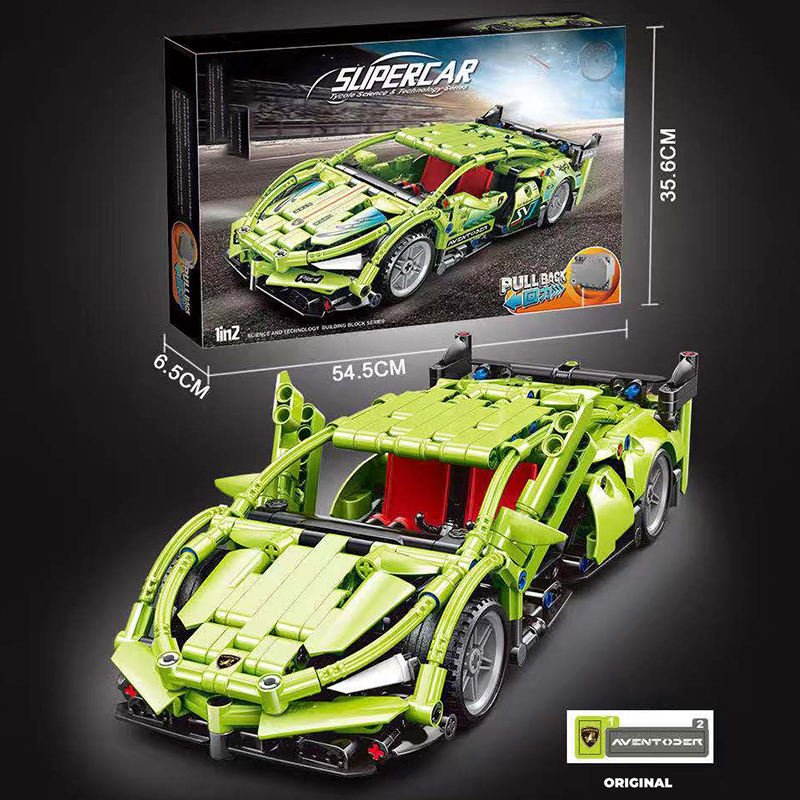 Technological Sports Car Lego Blocks | 448 Pcs - T3007 - Planet Junior