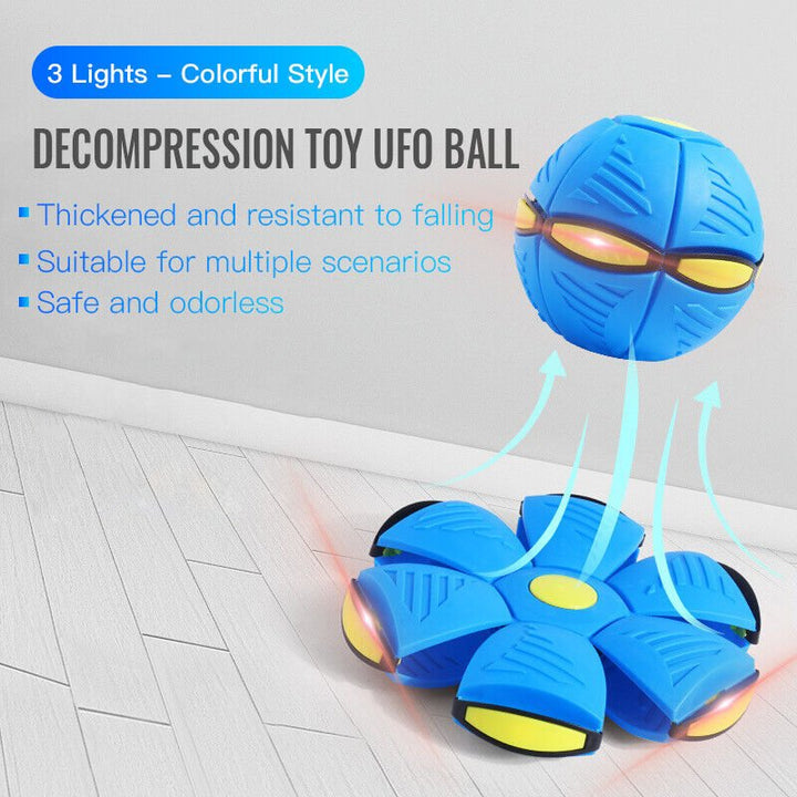 UFO Flying Throw Ball | Easy Toss & Catch UFO-Like Fun! - MT816 - Planet Junior