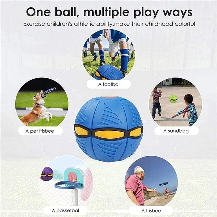 UFO Flying Throw Ball | Easy Toss & Catch UFO-Like Fun! - 816-6 - Planet Junior