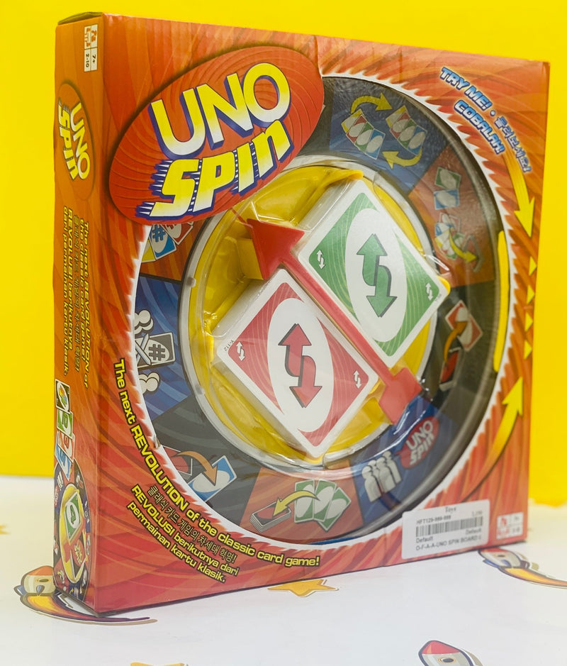 UNO SPIN! Family Board Game - HFT129 - Planet Junior