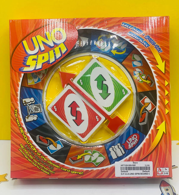 UNO SPIN! Family Board Game - HFT129 - Planet Junior