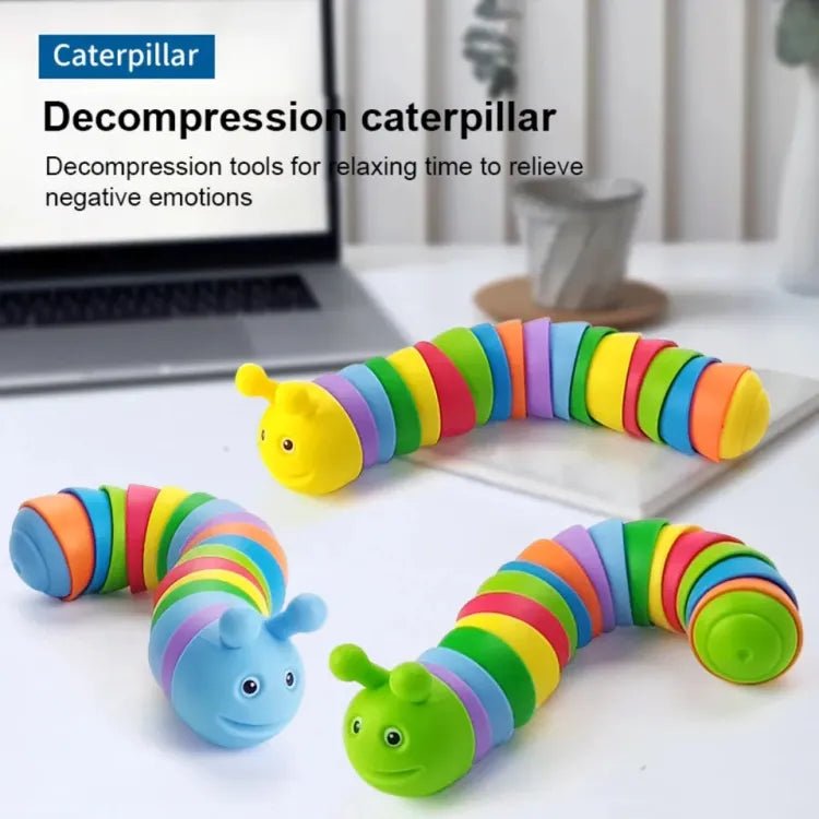 Vibrant Caterpillar Fidget Toy for Kids - SLT2256 - Planet Junior