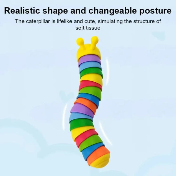 Vibrant Caterpillar Fidget Toy for Kids - SLT2256 - Planet Junior