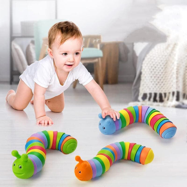 Vibrant Caterpillar Fidget Toy for Kids - SLT2256 - Planet Junior