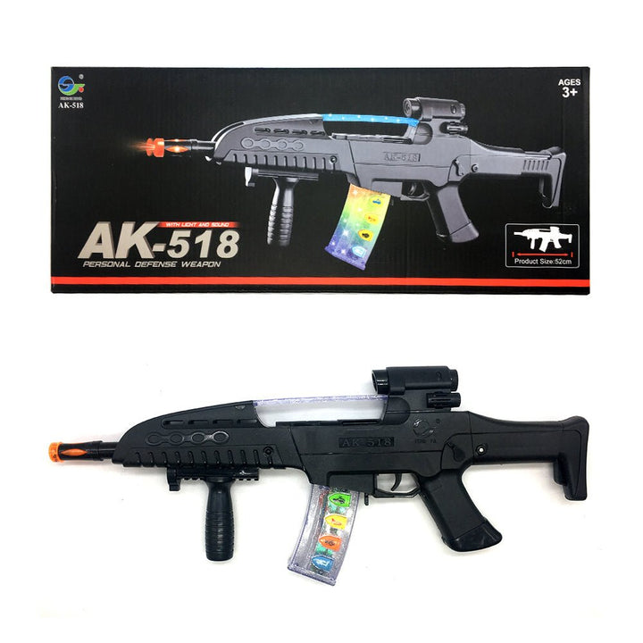 Voice Vibration Shooting Blaster Gun - GN-518AK - Planet Junior