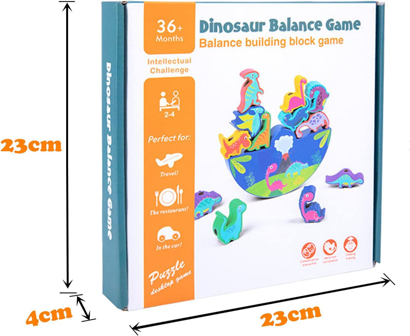 Wooden Dinosaur Balance Game Dinosaur Arcade - 8833w - Planet Junior
