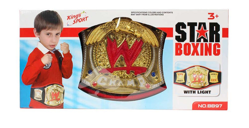 WWE Wrestling Belt Championship Toy For Kids With Light - BB97 - Planet Junior