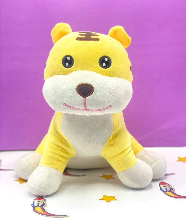 Yellow Tiger Stuffed Plush Toy - RS80111 - Planet Junior